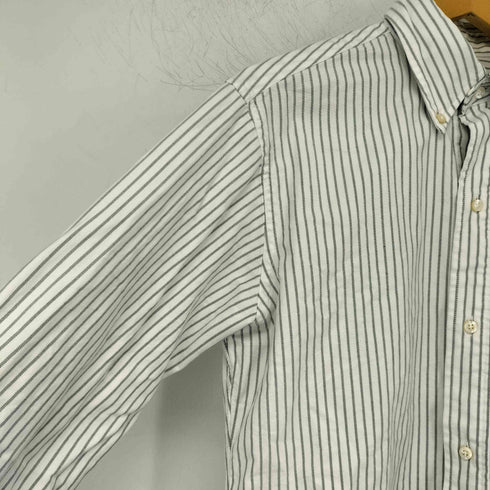 ブルックスブラザーズ BROOKS BROTHERS OwnMake USA製 ストライプボタンダウンシャツ メンズ import:S